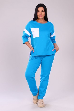 Костюм 24718 - бирюзовый