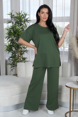 Скай костюм женский (оливковый) (Лов)