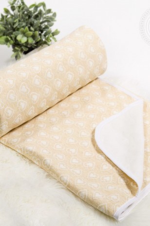 Сердечки бежевые 2284 (Ар)