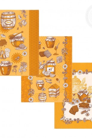 Набор полотенец из рогожки Пасека 2Н_ПКР.45.60 (Ар)