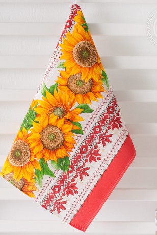 Полотенце кухонное из рогожки Хуторянка пкр.50.70 (Ар)