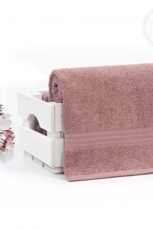 Уют полотенце махровое (Узбекистан) кофе ПМУ.70.140 (Ар)