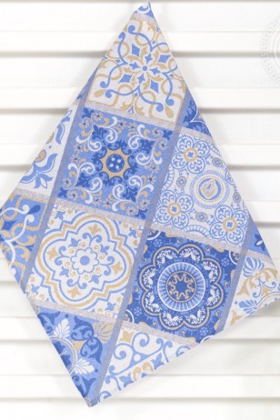 Полотенце кухонное из рогожки Сицилия пкр.50.70 (Ар)